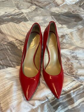 Sam Edelman Red Patent Stiletto